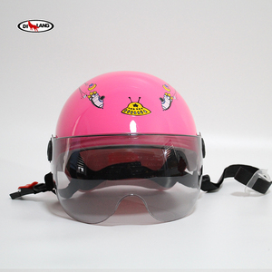 Casco de moto de media cara para niños de 8 a 14 años, de 12 a 18 años - Product Image 3