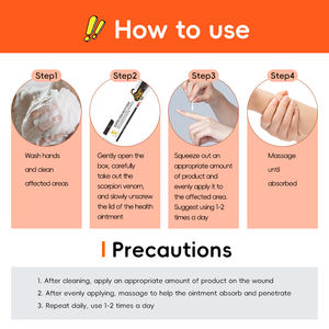 Crema herbal <span class=keywords><strong>de</strong></span> acción rápida para aliviar el dolor, alivio efectivo del dolor muscular y la hinchazón articular en solo 3 minutos - Product Image 6