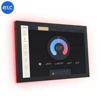 Tablette tactile Wi-Fi 4+32 Go avec écran tactile, Android 13, appareil intelligent pour la maison avec capteur de température