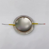 Usine directement vendre 44.4mm bobine vocale titane diaphragme Compression pilote pour Tweeter
