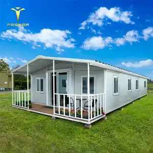 Foldable 20ft Container House: Modern Design Living For Beach And Sea
