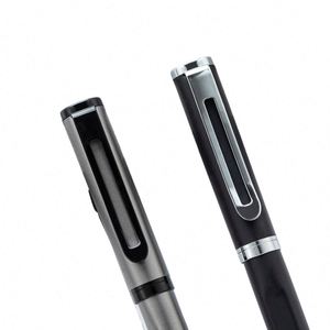 High Quality Custom Logo Black Metal Ballpoint Pens for Wholesale Promotional School and Office Writing <b>Gift</b> with New Design - Product Image 3