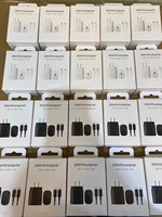 Chargeur Mural USB-C PD 25W Original Kit de Charge Rapide Ultra-Rapide pour Téléphone Portable Samsung S25 S24 Ultra Adaptateur de Voyage