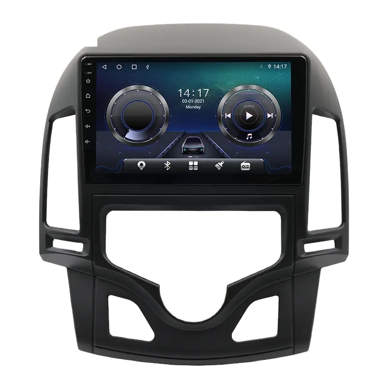 Автомобильный радиоприемник 2DIN Android 10 для Hyundai-h I30 2006-2011 GPS-навигация автомобильный мультимедийный плеер стерео DSP стерео приемник Авторадио