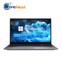 Laptop aziendale all'ingrosso da 15,6 pollici con Intel Core i5 di decima generazione, 16GB di RAM, SSD da 512GB, schermo FHD 1080P, notebook ultra sottile per ufficio