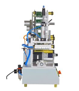 LT-80 Table-Top Semi-Automatic Flat Surface Labeling Machine for Square Bottles Non-drying Adhesive Labeling Machine - Product Image 5