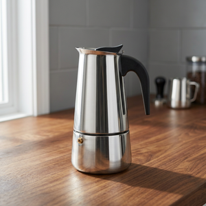 Caffettiera 'Moca' in Acciaio Inox 18/10 da 10 Tazze (Ibili 611010 EAN 8411922449761) - Product Image 2