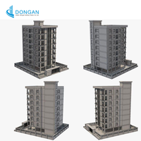 Immeuble d'appartements de grande hauteur en acier préfabriqué avec une planification flexible des espaces intérieurs
