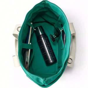 Custom Logo Cotton Canvas Bags Letter Shopping Personalized Printing Women Canvas Tote Bag - Product Image 2