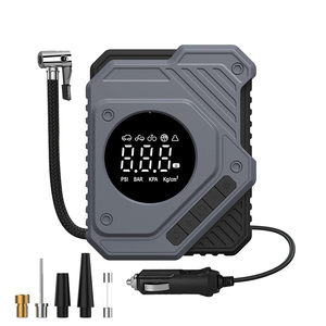 Compresseur d'air portable Pompe à pneus Arrêt automatique Gonfleur de pneus numérique pour voiture Vélo Moto <span class=keywords><strong>Basket</strong></span>-ball - Product Image 1
