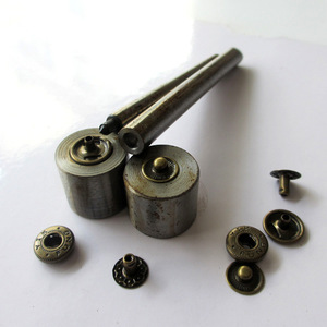 Juego de herramientas de instalación de cierres a presión BDRAY, herramienta manual de metal para manualidades, reparación de calzado KQ-T001SHK - Product Image 1