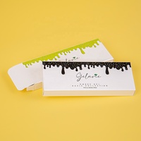 Boîtes en papier personnalisées robustes imprimées en UV couleur, cartons de luxe à motifs et couleurs personnalisables pour vernis à ongles en gel et cosmétiques