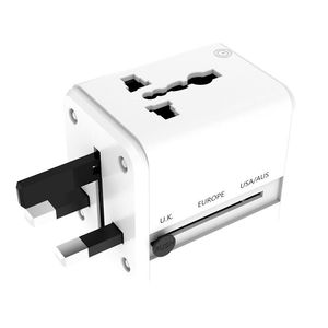 usb eléctrico accesorios del teléfono móvil adaptador de enchufe universal con la UE nos Reino Unido AUS tapones entradas - Product Image 1