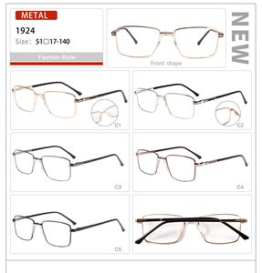 Famous Brands Exhibitor Metal Optical Eyeglasses Frames <strong>Multiple</strong> Colors Stylish <strong>Computer</strong> Style - Product Image 6