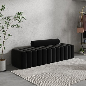 Hiện đại scandinavian-phong cách Kem vải bên bảng phong cách Châu Âu làm tóc cửa hàng băng ghế dự bị giản dị cửa hàng quần áo sofa thiết kế - Product Image 1