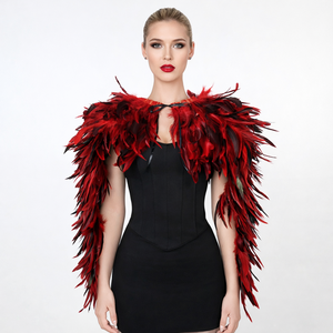 OEM شال ريشي وأجنحة ريشية للكرنفالات والعروض المسرحية وعروض الأزياء والحفلات وأزياء الكوسبلاي والشخصيات التنكرية - Product Image 3