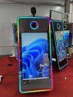 2025 plus récent 70 pouces 43 pouces Mini haute luminosité avec imprimante caméra intégrée argent miroir magique photomaton