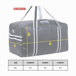 <span class=keywords><strong>Sac</strong></span> d'équipement <span class=keywords><strong>de</strong></span> gardien <span class=keywords><strong>de</strong></span> but <span class=keywords><strong>de</strong></span> <span class=keywords><strong>hockey</strong></span> en PVC durable et imperméable avec fermeture éclair, poignée souple et grande capacité pour les sports d'équipe - Product Image 5