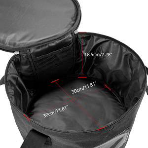 Échantillon gratuit Ensemble de étuis de transport pour batterie, rembourrage épais, portable, étanche, sac de transport pour batterie, sac à dos pour caisse claire - Product Image 4