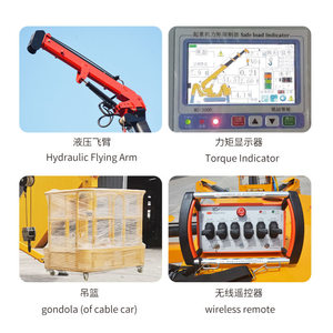 Nhỏ Spider <span class=keywords><strong>Crane</strong></span> Thiết kế di động <span class=keywords><strong>mini</strong></span> Crawler <span class=keywords><strong>10t</strong></span> Spider <span class=keywords><strong>Crane</strong></span> sử dụng trong nhà - Product Image 5