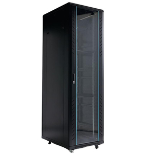 Attrezzature scolastiche Server Rack Lock Microdata Center 19 pollici Box 500W armadi per telecomunicazioni armadio verticale in formato 42U economico 32U - Product Image 1