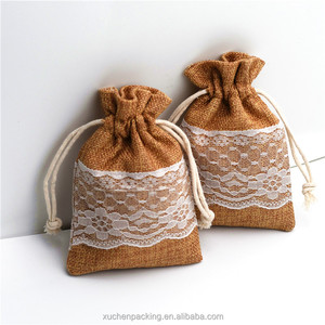 Décorations en <span class=keywords><strong>dentelle</strong></span> de luxe pochette à cordon de <span class=keywords><strong>jute</strong></span> pour Bracelets perlés emballage pochette organisateur d'huile essentielle de lin de <span class=keywords><strong>jute</strong></span> en toile de <span class=keywords><strong>jute</strong></span> - Product Image 2