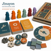 Jeu de société éducatif en carton sur l'économie circulaire : Stratégie de réparation personnalisée pour musées, commerce de détail et cadeaux d'entreprise durables