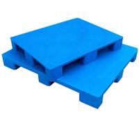 Palette en plastique Euro simple face légère et robuste, empilable, 1200*1000, pour stockage industriel et entrepôts, 4 directions, en promotion