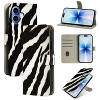 Nouvelle Arrivée pour iPhone 17 16 Pro Max – Coque de Téléphone Antichoc avec Béquille, en Cuir PU, Motif Imprimé, Housse de Protection
