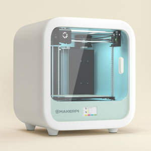 New MakerPi P300 DIY 3D Printer PLA Industrial Use Sculpture Prototyping 1 Year Warranty Semi-Automatic WiFi Heated Bed - Product Image 3