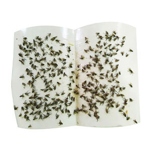 Piège à mouches collant puissant, plaque de papier collant jetable pour la lutte antiparasitaire intérieure - Product Image 1