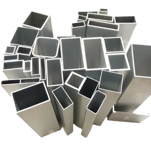 Professionele Aangepaste Cnc-Bewerkingsonderdelen Holle Ronde Geëxtrudeerde Vierkante Rechthoek Metalen Aluminium Buis Cnc-Bewerkingsonderdeel