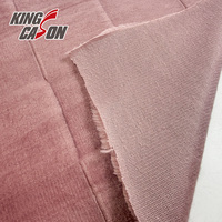 Kingcason 100% polyester, plusieurs couleurs unies disponibles, flanelle brûlée d'un côté pour les couvertures, les draps et les textiles de maison