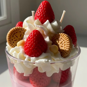 Candele Profumate All'Ingrosso, Confezioni con Grandi Conchiglie Floreali, Candele Corpo, Candele Personalizzate, Candele Aromatiche - Product Image 1