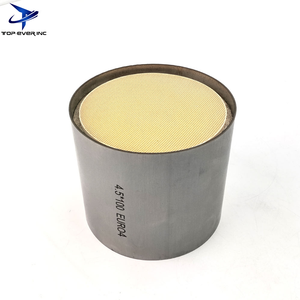 Nouveau substrat catalytique en céramique Euro 4 de 4,5x100mm, cœur universel rond en nid d'abeille pour réparation d'échappement automobile - Product Image 2