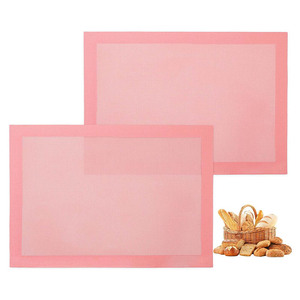 Dirt Cheap High Performance Pink High Insulation Multipurpose <b>Silicone</b> Oven Mat Premium Reusable <b>Silicone</b> <b>Baking</b> Liner - Product Image 1