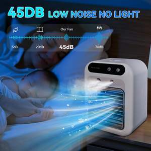 Difusor de Aroma Portátil Recargable USB 2026 con Humidificador Personal, Ventilador de Aire Acondicionado Evaporativo y Enfriador de Aire - Product Image 4