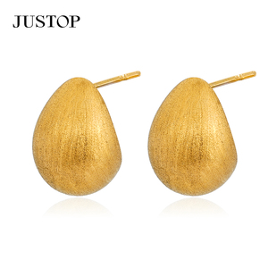 Trending Women's Hoop <b>Earrings</b> OEM/OEM Waterproof Stainless Steel Hypoallergenic Fashion Jewelry 18K Gold Plated - Product Image 4