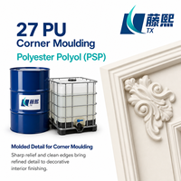 Polyol de polyester PSP de qualité supérieure pour les moulures décoratives d'angle en polyuréthane léger