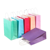 Sac de courses en papier kraft noir écologique personnalisé, style classique, poignée en forme de T, avec votre propre logo imprimé