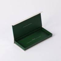 Caja Rígida Ecológica con Logotipo Personalizado, Estilo Libro, Cierre Magnético, Embalaje de Papel Reciclable