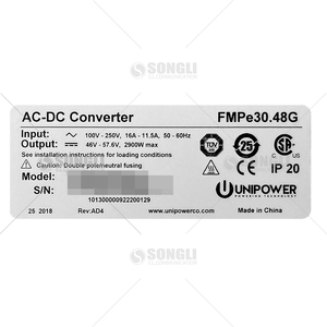 Unipower FMPe 30.48G modul daya telekomunikasi efisiensi tinggi 48V DC 60A 2900W penyearah 48V 60A 2900W Modul penyearah 48V DC 60A - Product Image 4