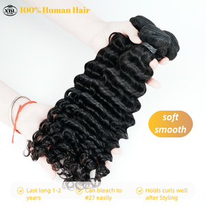 Xbl Cổ Điển Khá Raw Trinh Nữ Nhân Tóc Mở Rộng May Trong Gói Tóc Bó 10-30 "Ấn Độ Bím Tóc Cho Phụ Nữ Bện - Product Image 2