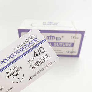 เย็บแผลผ่าตัดด้วยเข็มเย็บ910ด้วยเส้นใยโพลีกลิโคลิกแอซิด PGA NYLON Silk pgla - Product Image 3