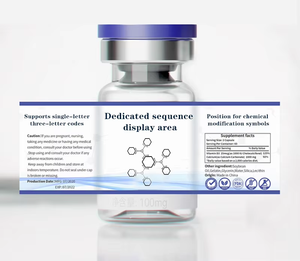 Supplier Direct Sales Glass Bottles 3Ml 5Ml 10Ml Vial Bottle Sticker Packaging Peptide <b>Labels</b> For Glass Vial - Product Image 5