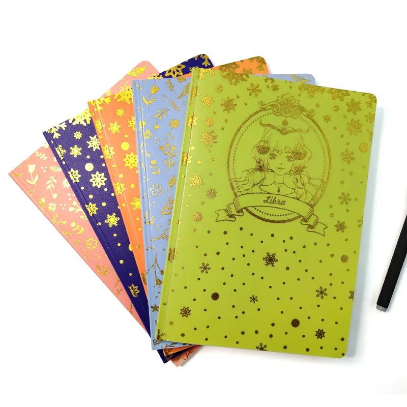 New Arrivals Custom 12 Constellations Notebooks Student Exercise Note books Stitching Paper Softcover Journal
