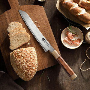 Xinzuo zdp189 Composite thép Nhật Bản đầu bếp dao đặt siêu sắc nét dao nhà bếp hình bát giác sa mạc ironwood xử lý mới - Product Image 3