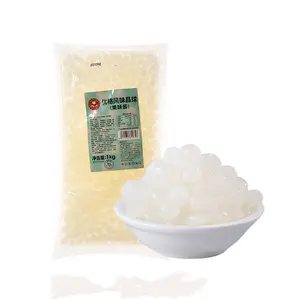 1Kg Groothandel Yoghurt Smaak Agar Konjac Jelly Parels Crystal Boba - Chinese Bubble Thee Leverancier