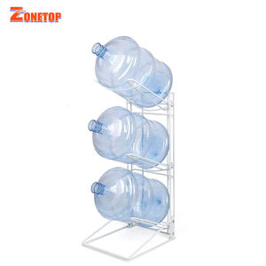 도매 19 리터 물 디스펜서 병 랙/20 리터 홀더 랙/5 갤런 물병 홀더 - Product Image 2