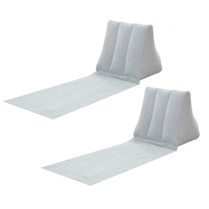 Beach <strong>Inflatable</strong> <strong>Triangle</strong> <strong>Pillow</strong> <strong>Inflatable</strong> Beach Mat Wedge <strong>Pillow</strong> <strong>Inflatable</strong> Wedge <strong>Pillow</strong> for Yard Beach Swimming Pool Camping - Product Image 3
